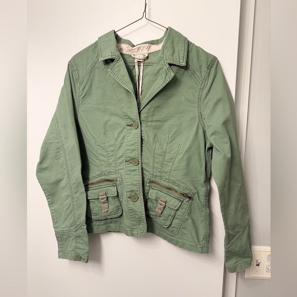 Old Navy Utility Jacket in Sage Green